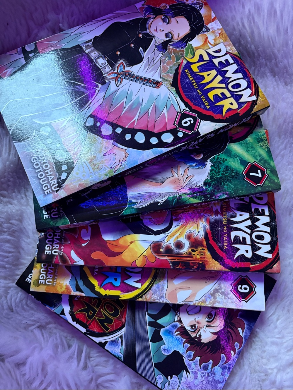 Demon Slayer Manga Lot - Volumes Pictured